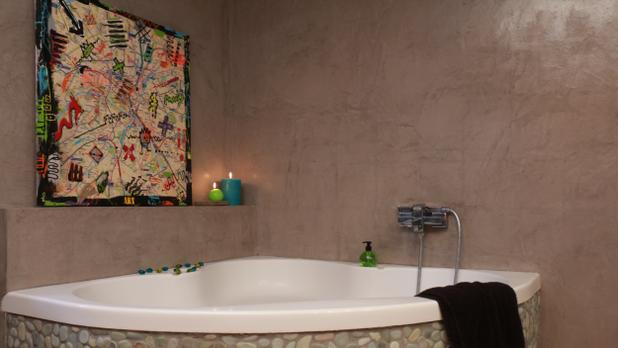 Le béton ciré dans la salle de bain